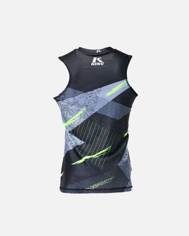 Rashguard King Pro Boxing Shadow 2 para mujer – Negro