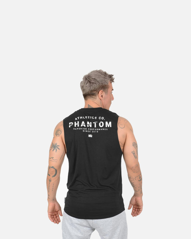 Camiseta de tirantes Phantom Athletics Superior – Negro