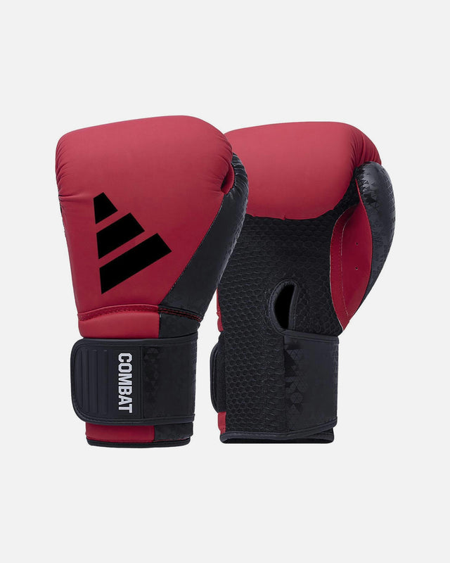 Adidas Bokshandschoenen Combat 50 - Rood/Zwart