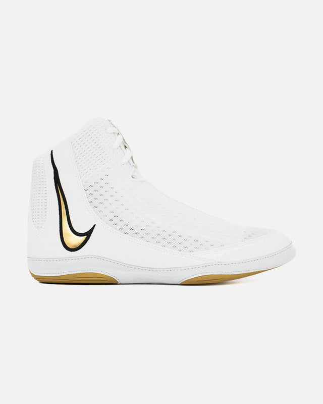 Nike Worstelschoenen Inflict 4 - Wit/Goud