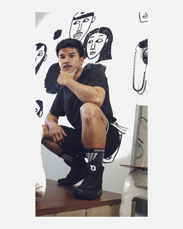 Botas de boxeo Booster Rapid Strike – Negro