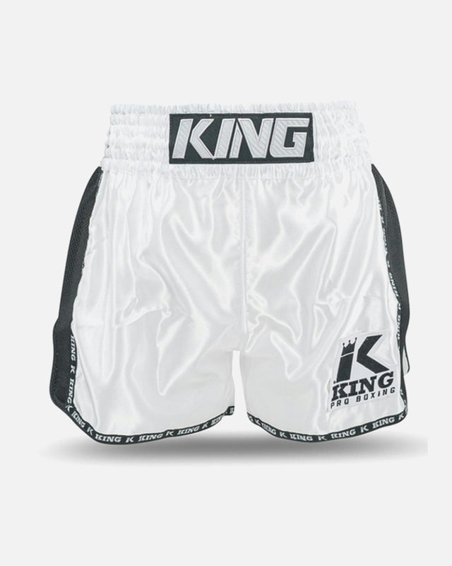 Shorts de Muay Thai King Pro Boxing Bangkok – Blanc