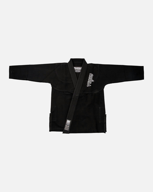 Kimono de BJJ Venum Contender – Negro Niños