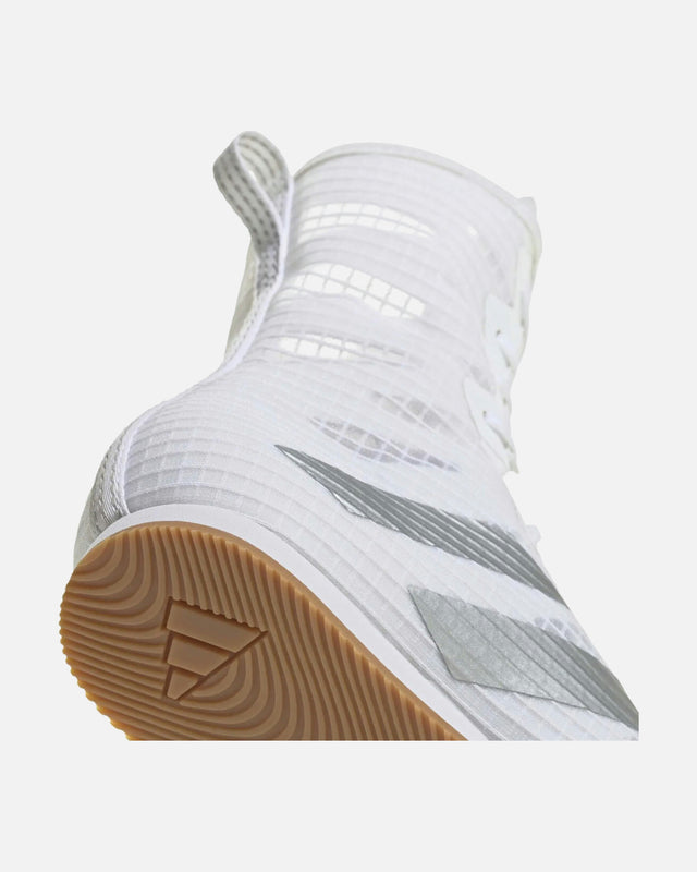 Adidas Boxschuhe Box Hog 4 – Weiß/Silber