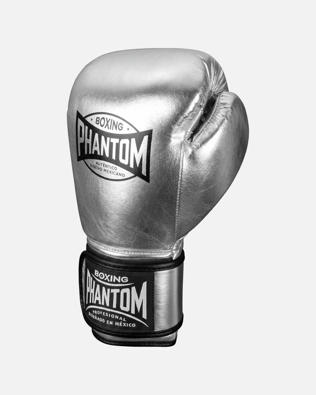 Guantoni da boxe Phantom Athletics Mexico – Argento/Nero