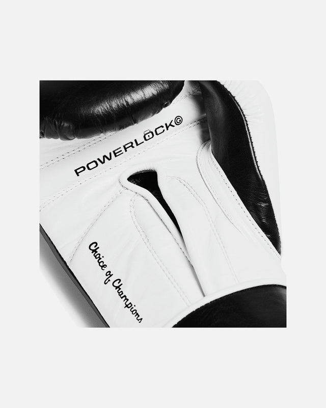 Guantes de boxeo Everlast Powerlock Pro OG – Negro/Blanco