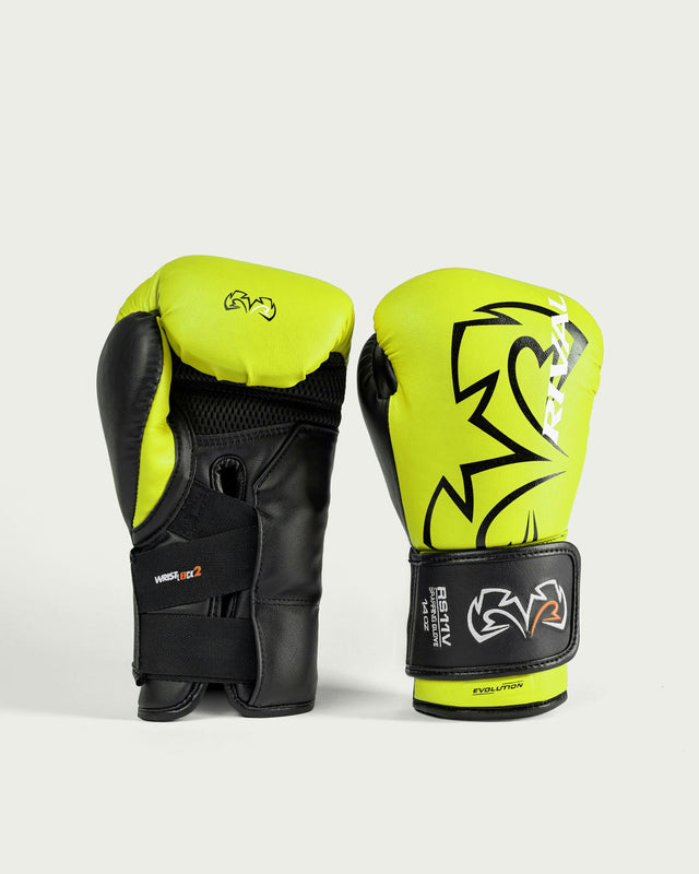 Rival Bokshandschoenen Evolution RS11V Sparring - Limoen