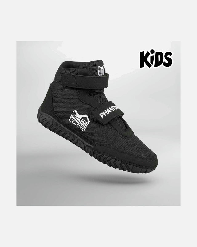 Chaussures de lutte Phantom Athletics Rookie Enfant – Noir