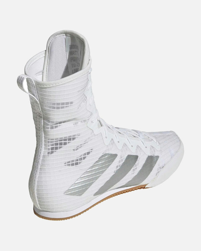 Adidas Boxschuhe Box Hog 4 – Weiß/Silber