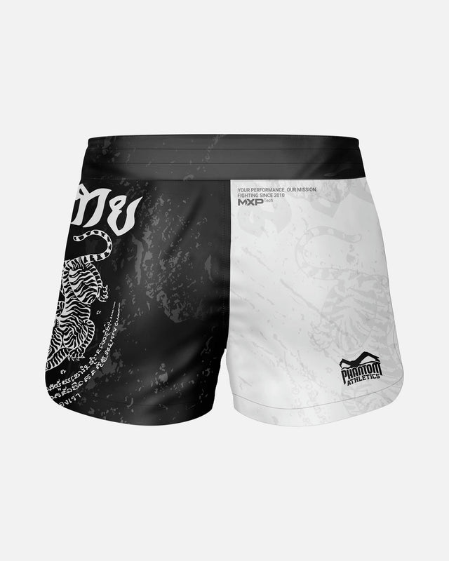 Phantom Athletics Muay Thai Shorts Fusion - Black/White