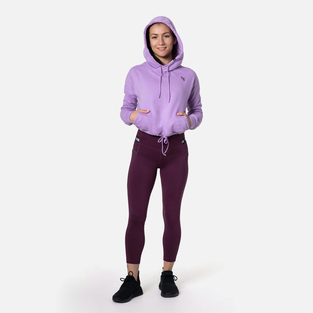 Hayabusa Leggings High Rise 3/4 Damen – Wein
