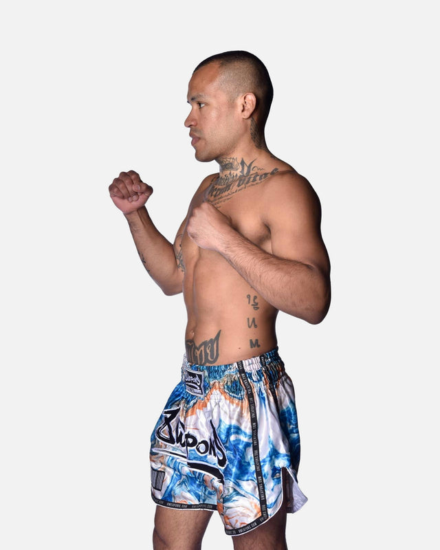 Shorts de Muay Thai 8 WEAPONS Vivo Vertigo – Multicolore