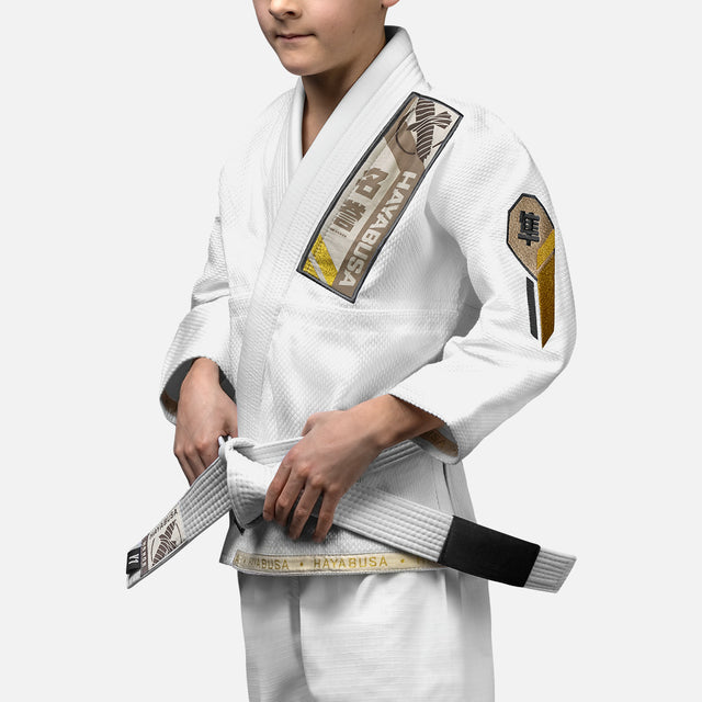 Hayabusa BJJ Gi Ascend Kids – White