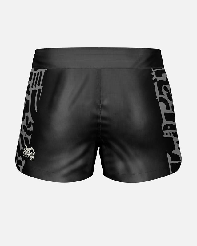 Shorts de MMA Phantom Athletics Fusion-R Groundgame – Noir/Gris