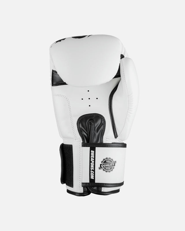 Guantes de boxeo 8 WEAPONS Unlimited 2.0 – Blanco/Negro