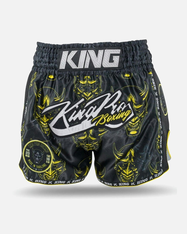 Pantalones de Muay Thai King Pro Boxing Devil – Negro