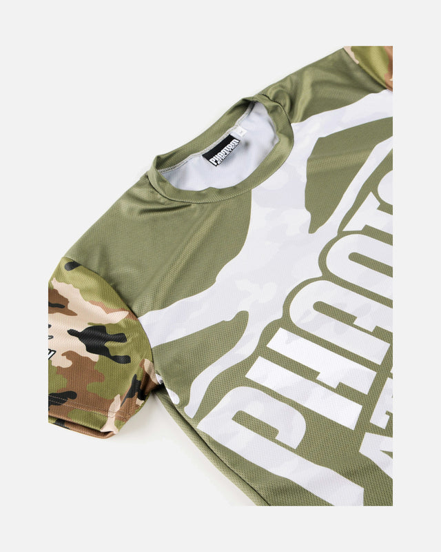 T-shirt d'entraînement Phantom Athletics EVO Warfare – Camouflage Army