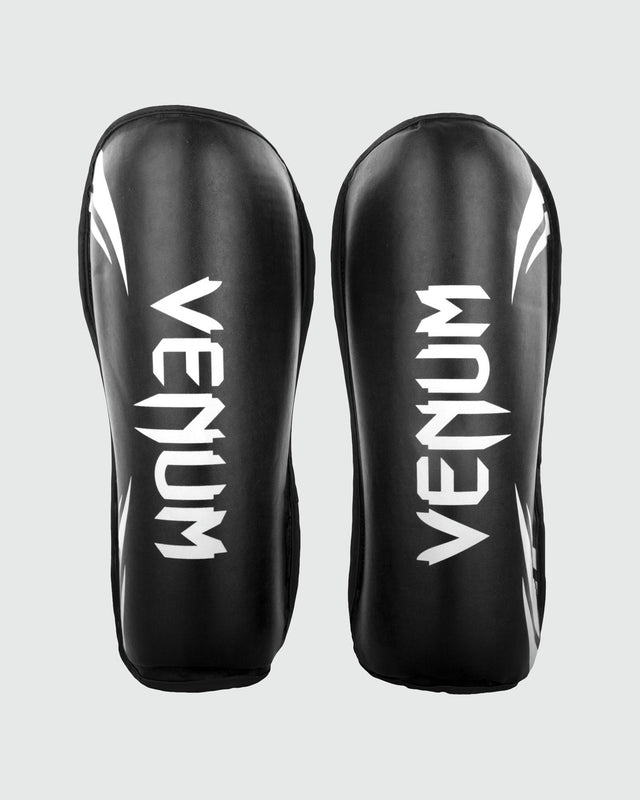 Protège-tibias Venum Challenger – Noir/Blanc