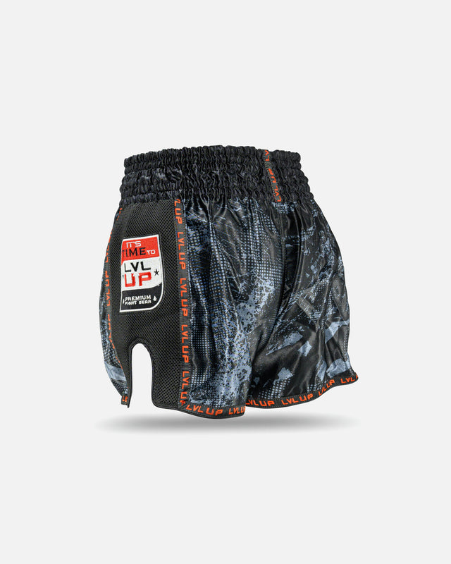 LVL UP Muay Thai Shorts Stadium – Black