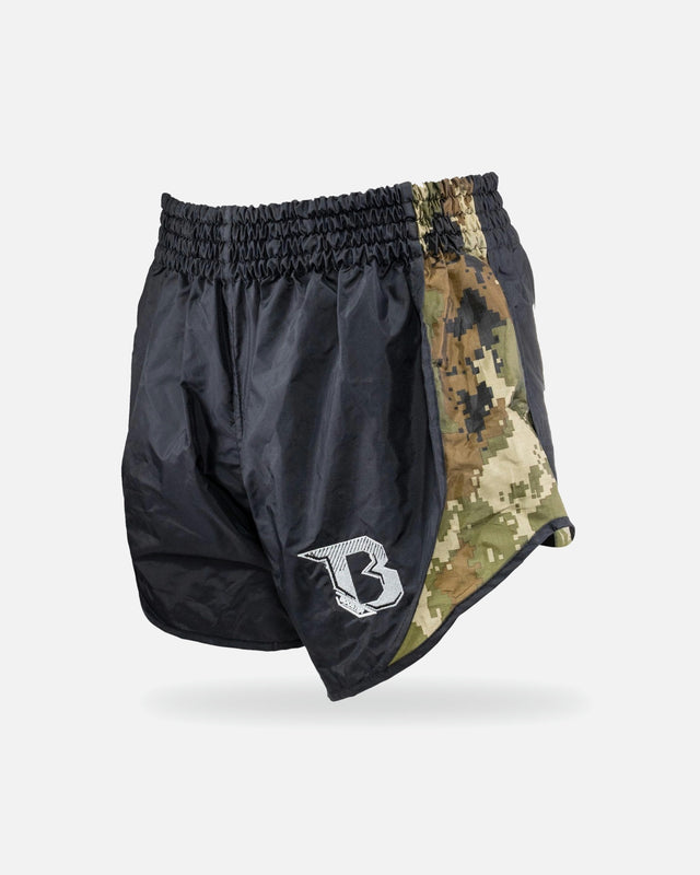 Shorts de Muay Thai Booster Retro Hybrid – Vert