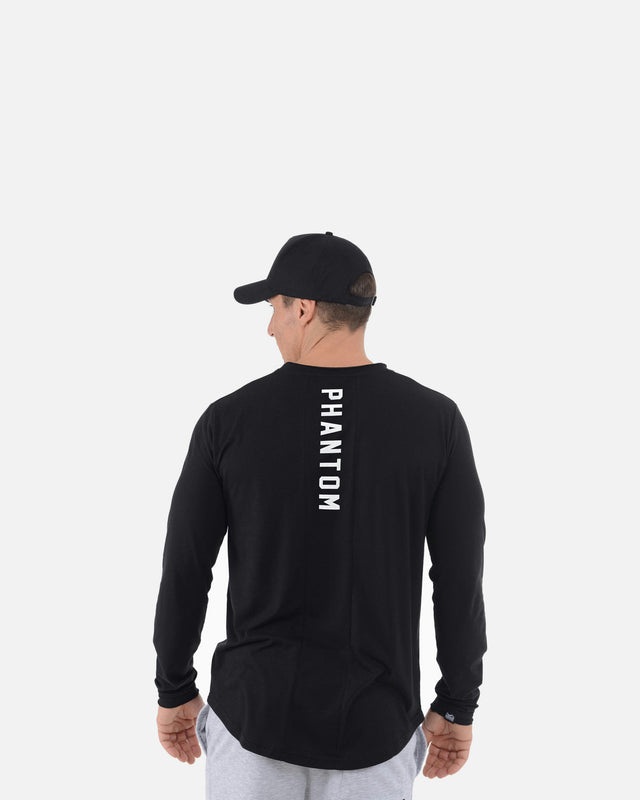 Camiseta de manga larga Phantom Athletics Elite – Negro