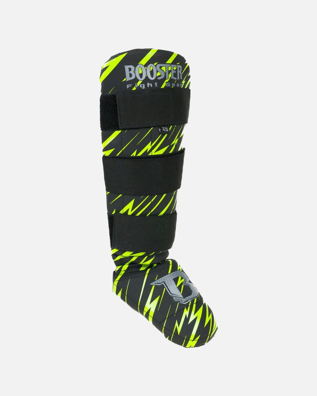 Espinilleras Booster Combat Series 5 Niños – Negro
