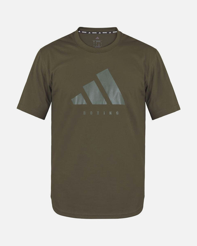 T-shirt Adidas Community Boxing – Verde oliva