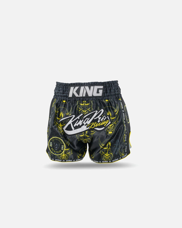 Pantalones de Muay Thai King Pro Boxing Devil – Negro