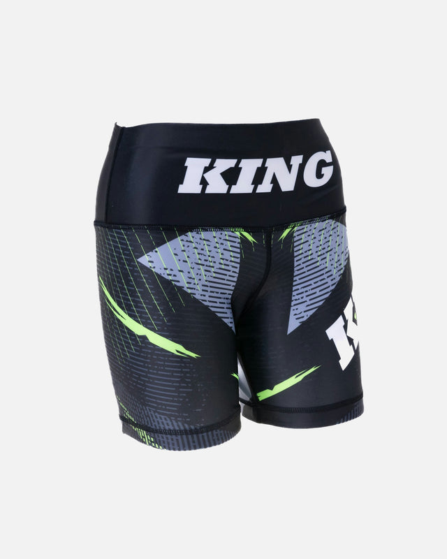 Pantaloncini a compressione King Pro Boxing Shadow 2 da donna – Nero