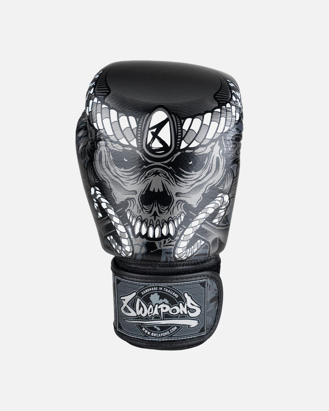 8 WEAPONS Boxhandschuhe Bone Island – Schwarz
