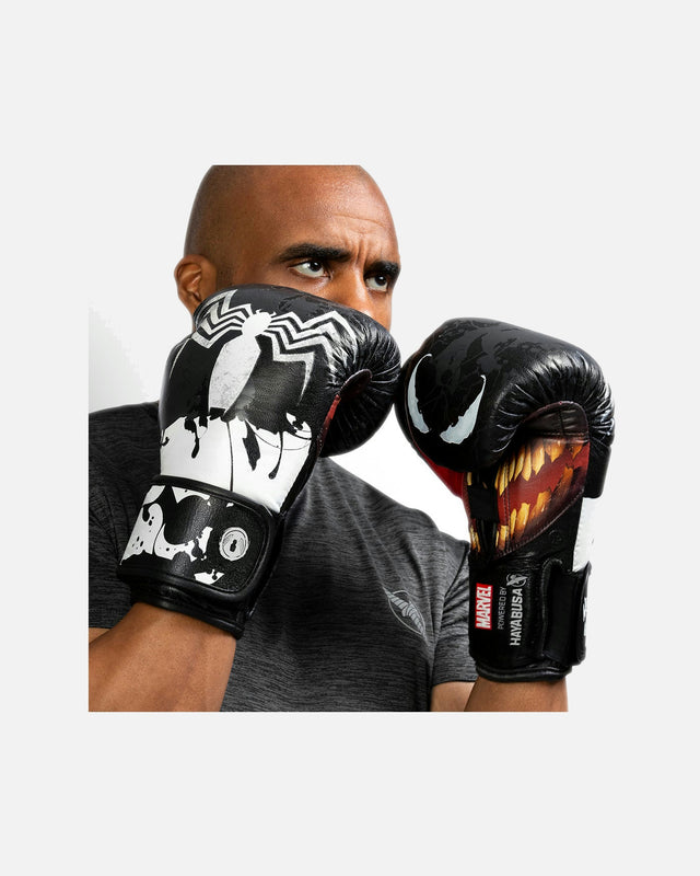 Hayabusa x Marvel Bokshandschoenen Venom - Zwart/Wit