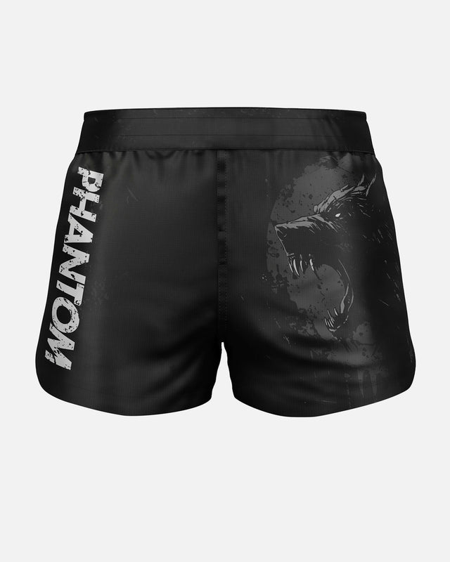 Phantom Athletics MMA Shorts Fusion-R Werewolf – Black/Grey