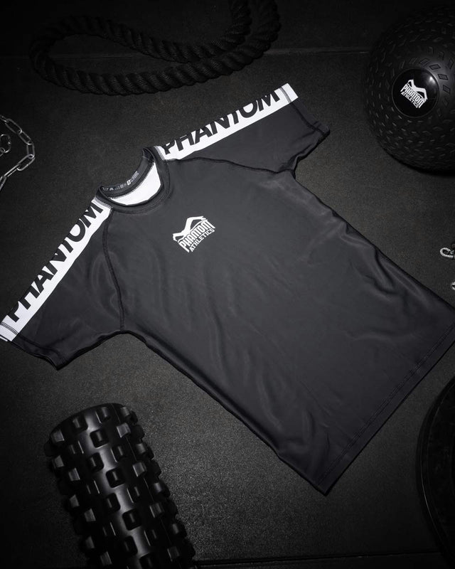 Phantom Athletics Rashguard EVO Apex Maniche Corte – Nero