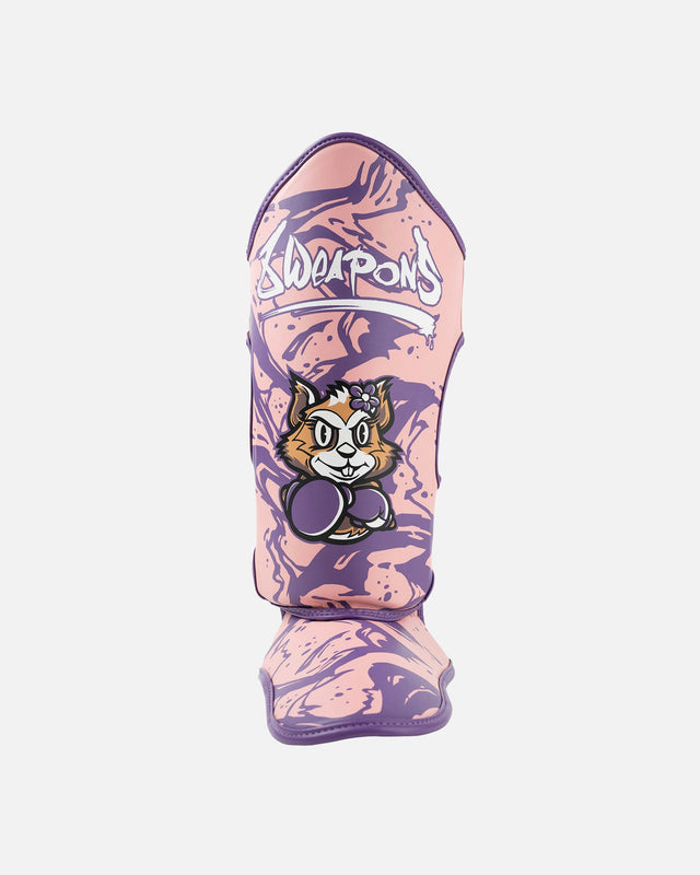 8 WEAPONS Shin guards Jenny – Pink