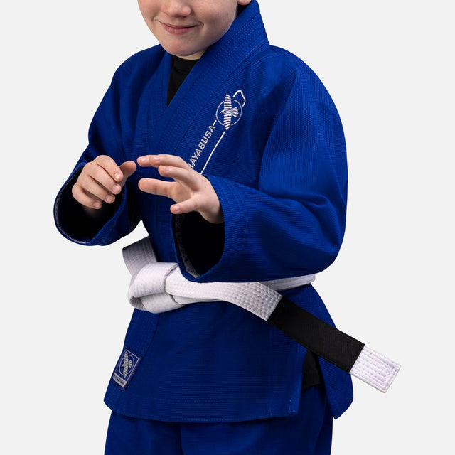 Hayabusa BJJ-Gi Essential Kinder – Blau