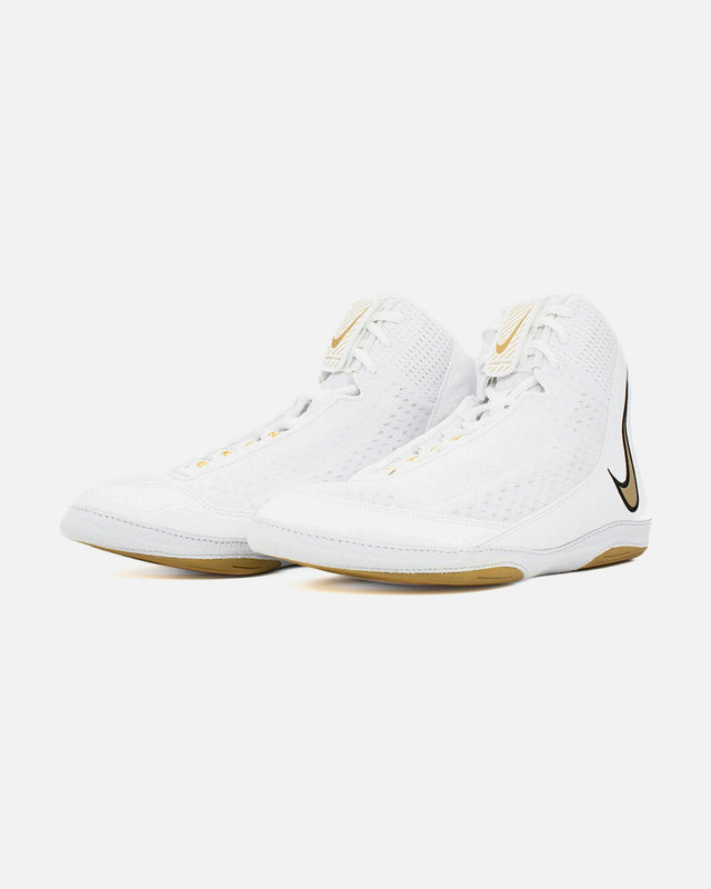 Nike Worstelschoenen Inflict 4 - Wit/Goud