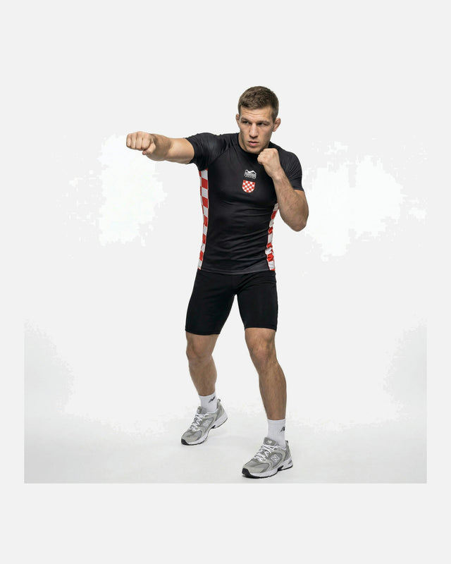 Phantom Athletics Rashguard Team Croatia – Schwarz