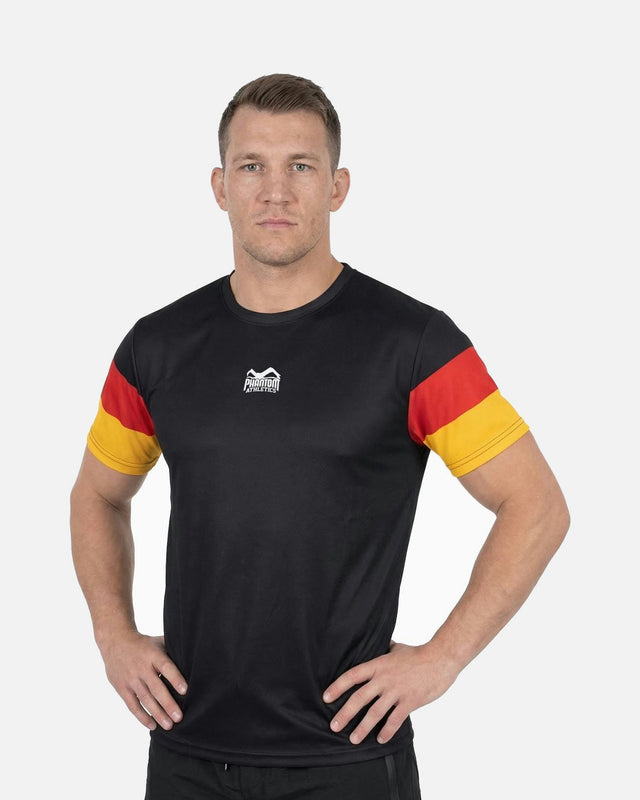 Phantom Athletics Training T-shirt EVO+ Team Germany – Black/Red/Gold