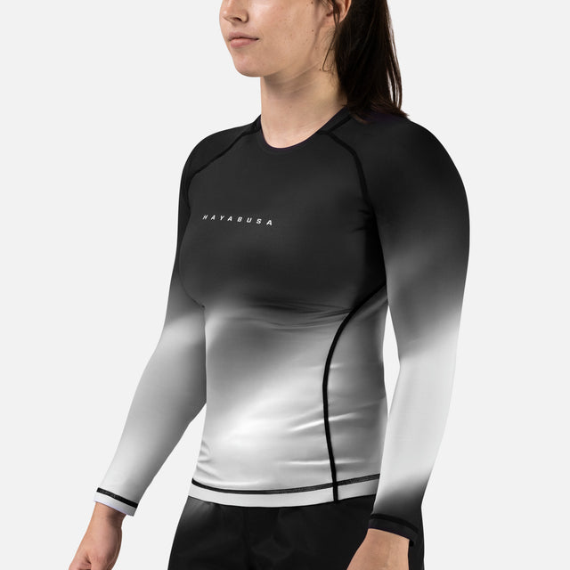 Hayabusa Rashguard Apex Nova Lange Ärmel Damen – Grau