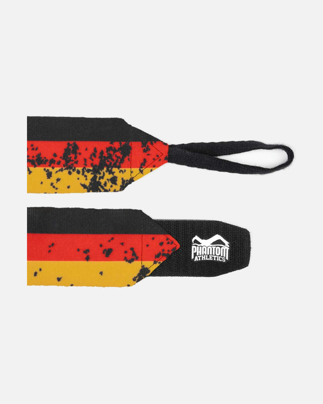 Bandes de boxe Phantom Athletics – Noir/Rouge/Or