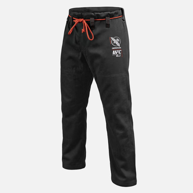 Pantaloni Kimono BJJ Hayabusa x UFC Twill – Nero