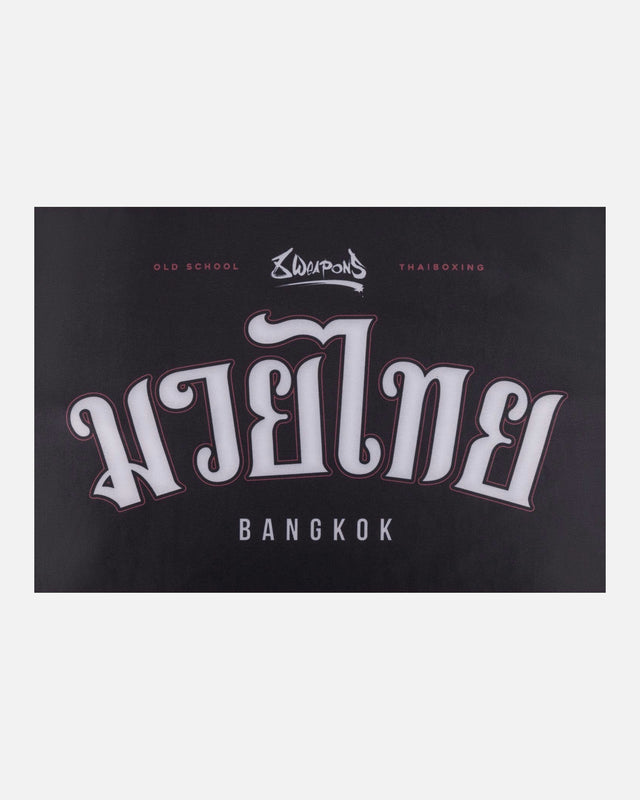 Camiseta 8 WEAPONS Bangkok – Negro/Blanco