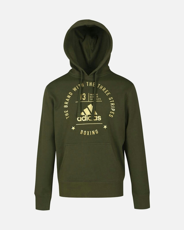 Adidas Hoodie Community Boxing - Groen/Goud