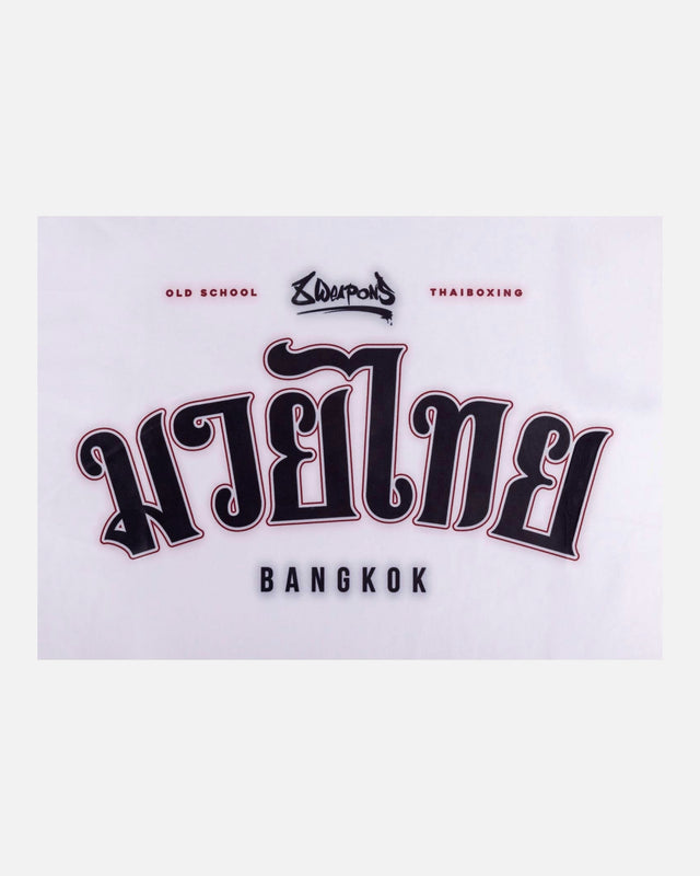 8 WEAPONS T-Shirt Bangkok - Wit/Zwart