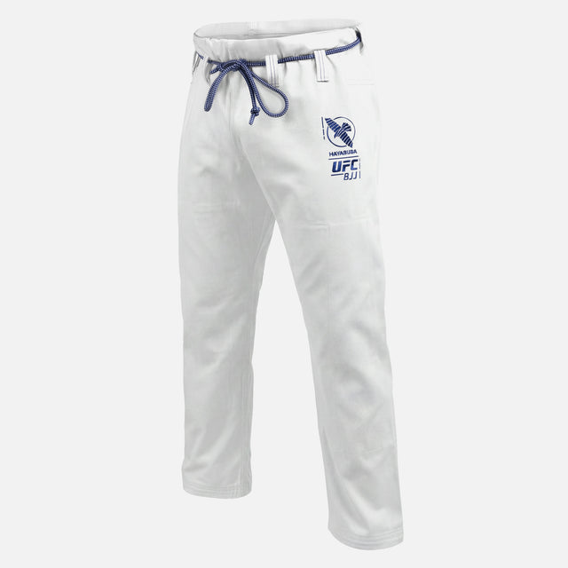 Hayabusa x UFC BJJ-Gi-Hose Twill – Weiß