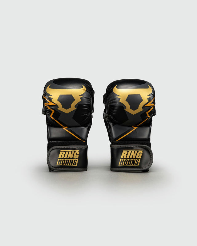 Gants de MMA Ringhorns Charger – Noir/Or