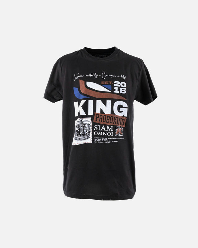 King Pro Boxing T-shirt Omnoi – Noir