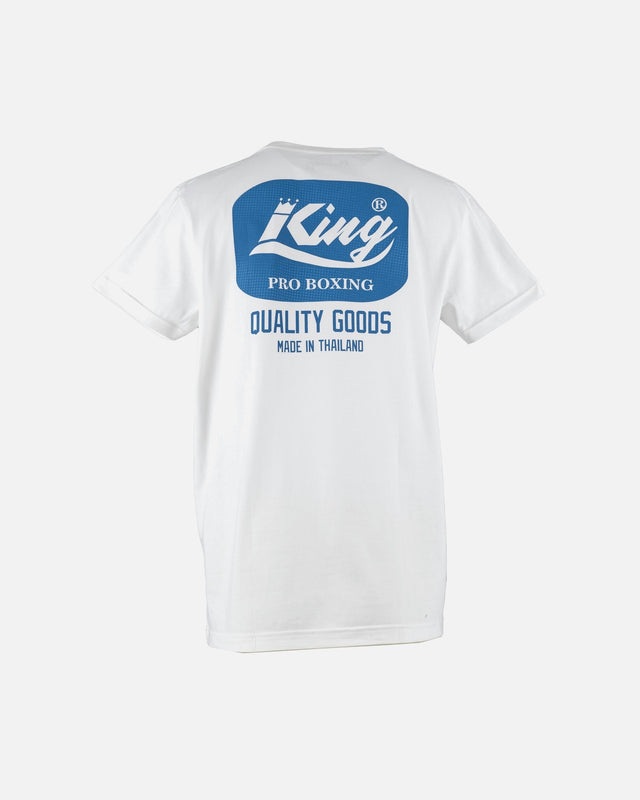 King Pro Boxing T-shirt Retro 1 – Bianco