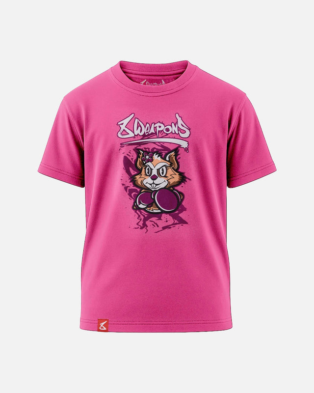 Camiseta 8 WEAPONS Niños - Rosa