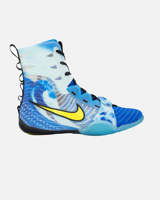 Botas de boxeo Nike HyperKO 3 – Azul/Amarillo